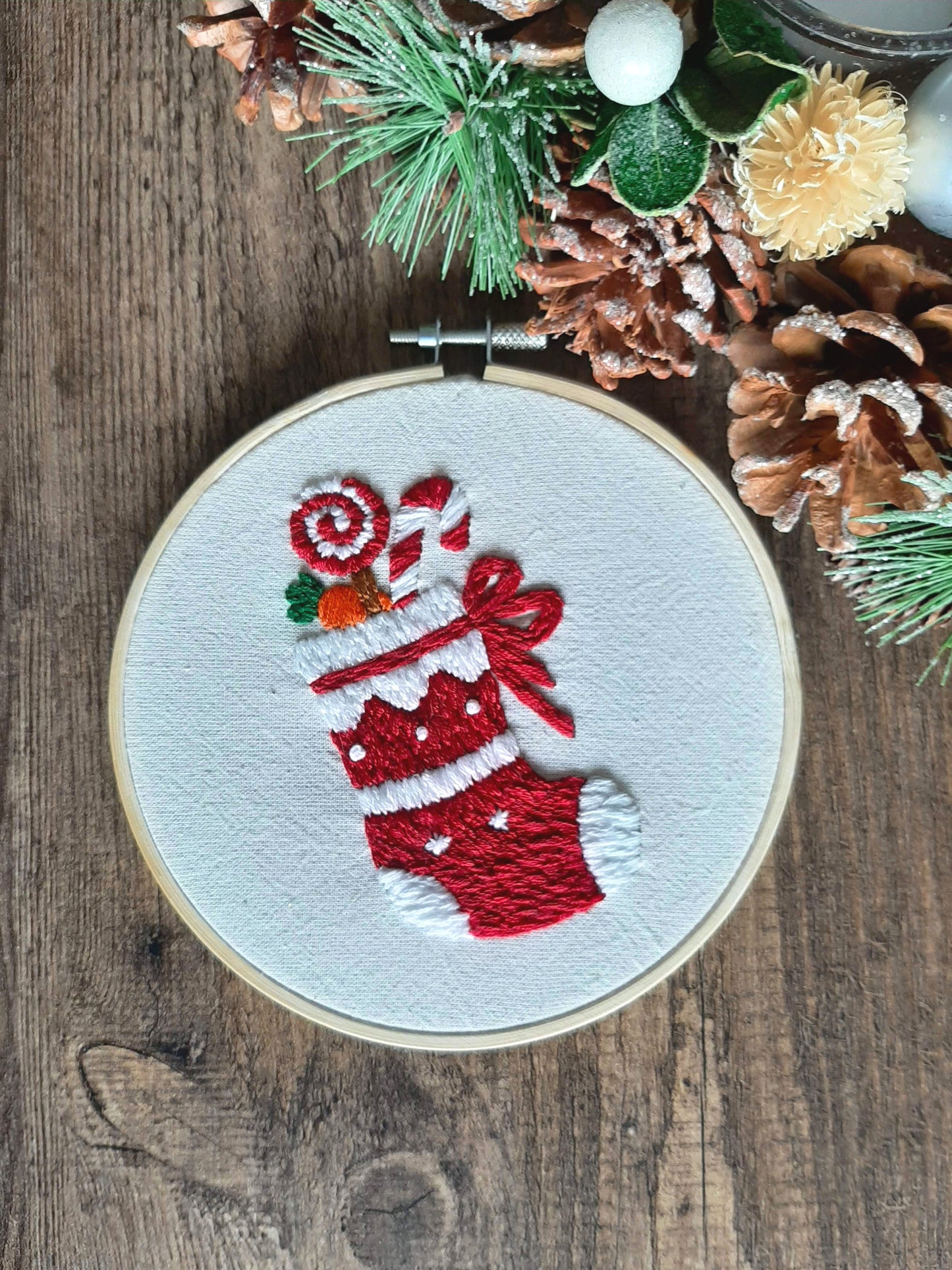 Borduurpakket - Kerstsok