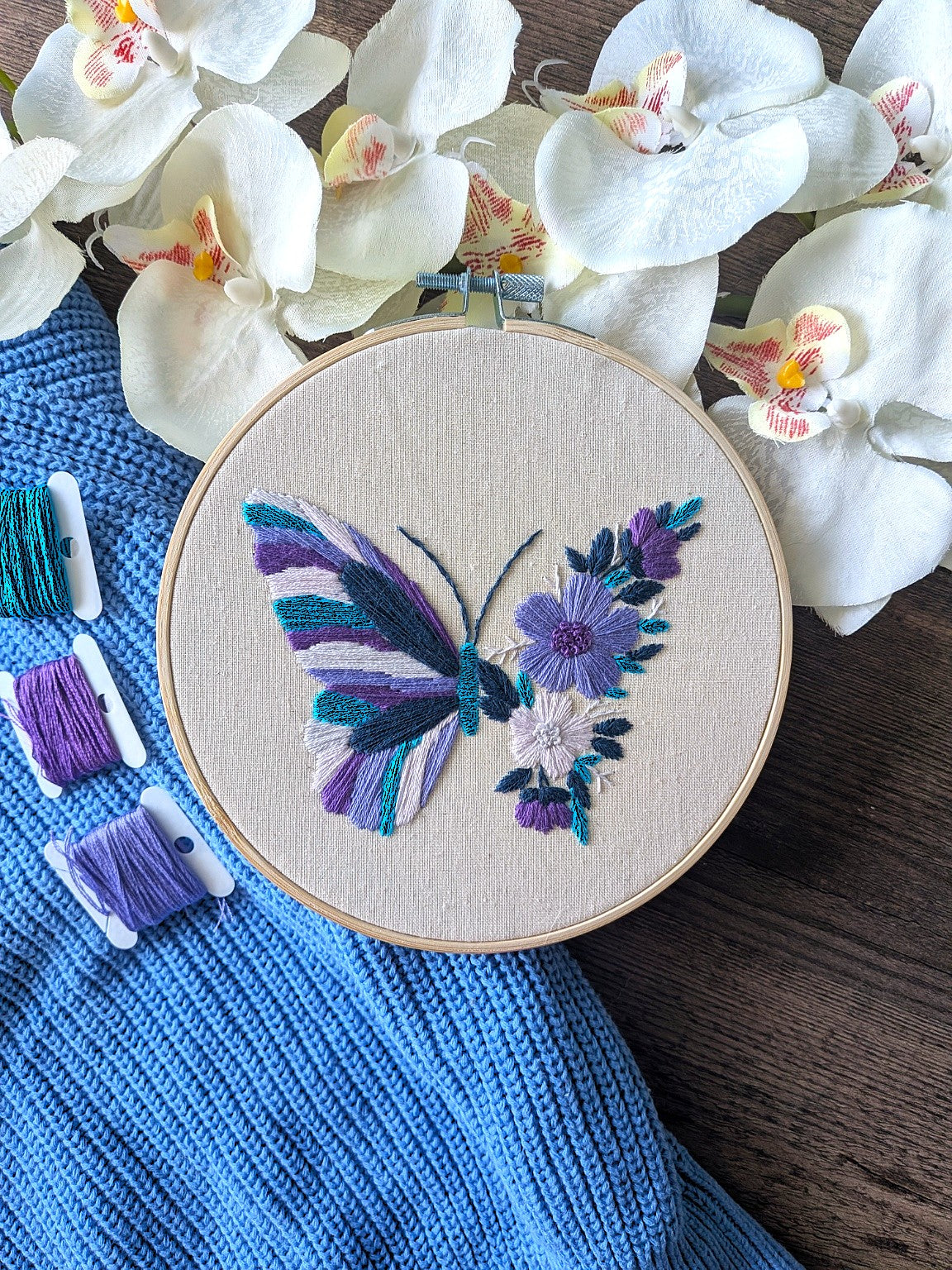 Embroidery kit - Home