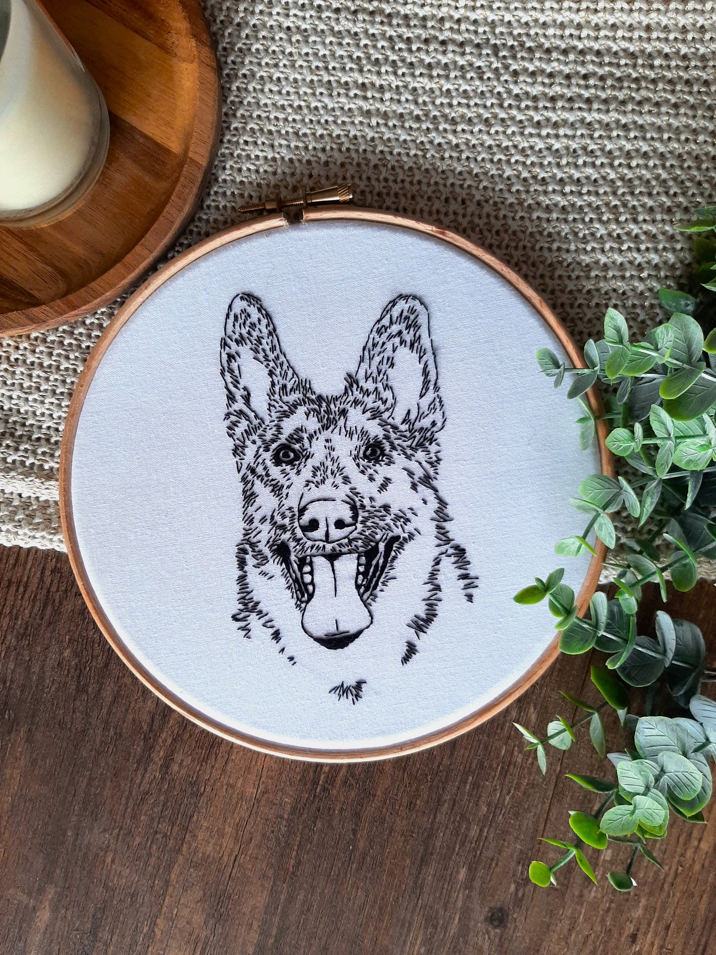 Borduurpakket - Duitse Herder