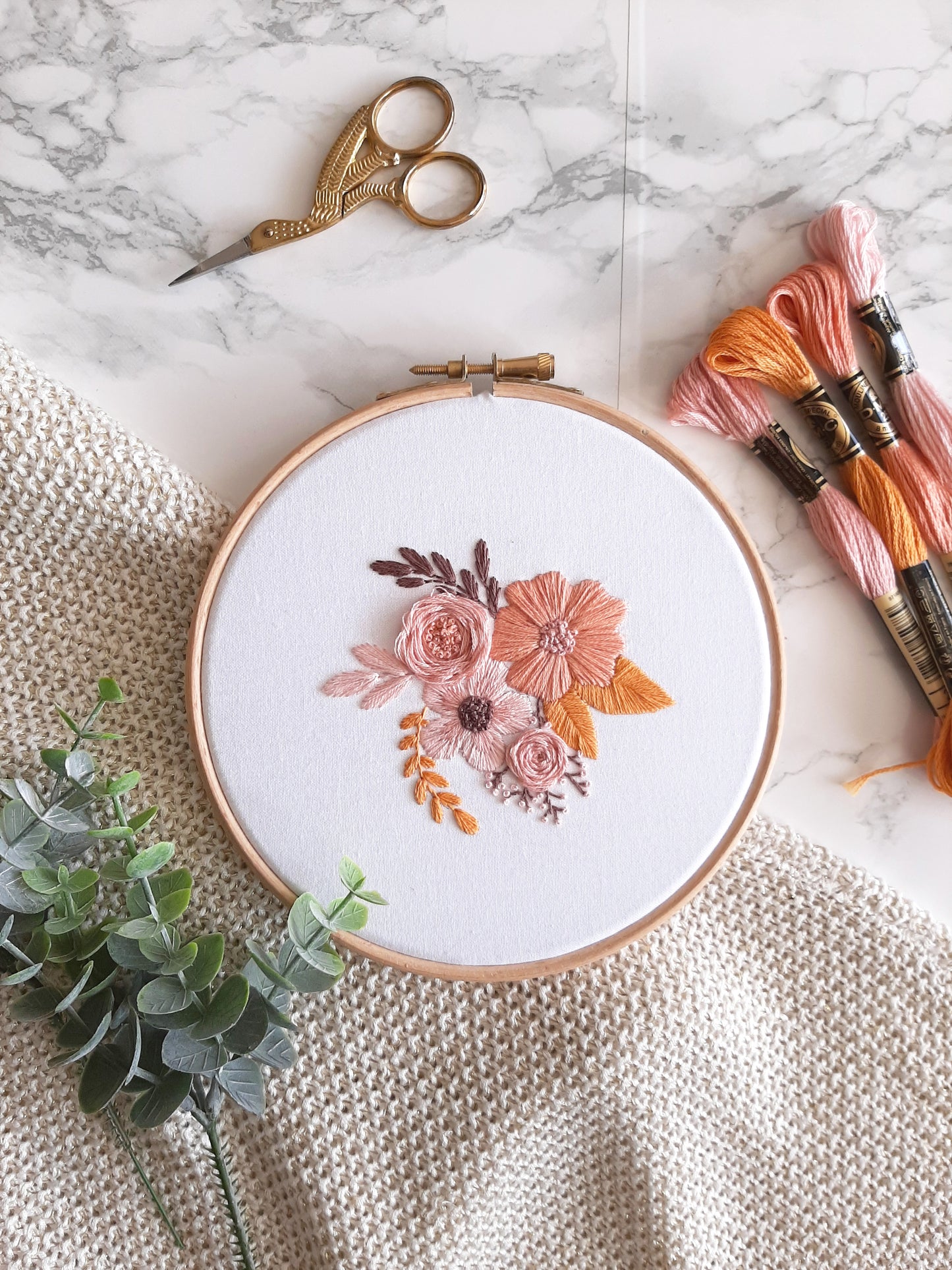 Borduurpakket - Beginner boeket