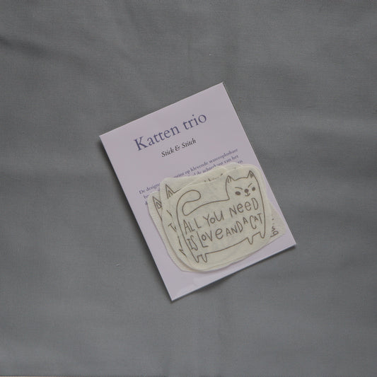 Stick & Stitch - Katten trio