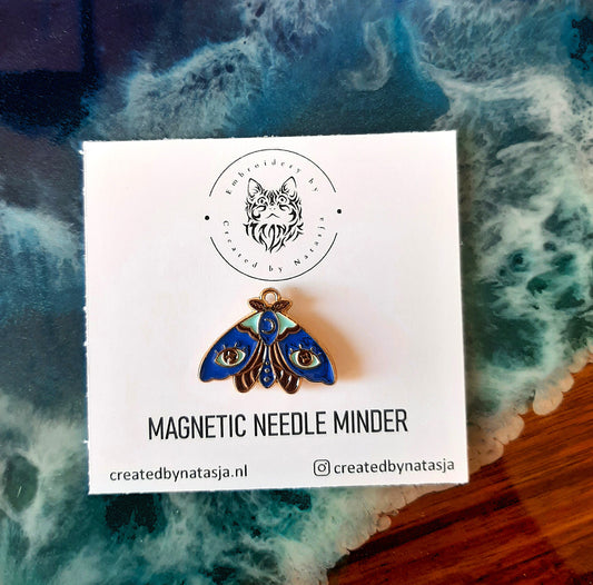 Magnetic Needle Minder - Blauwe vlinder
