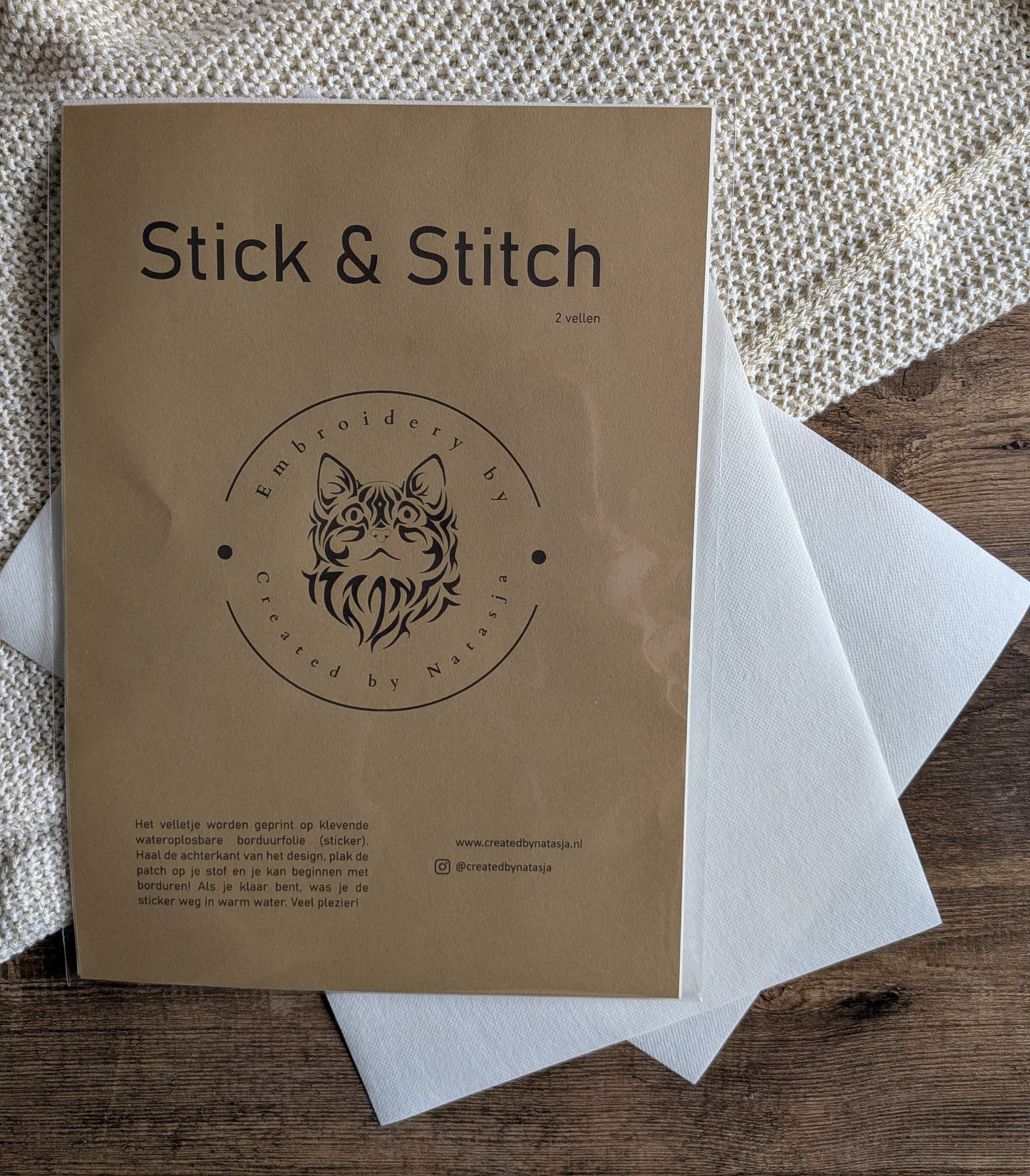 Stick & Stitch, 2 pagina blanco