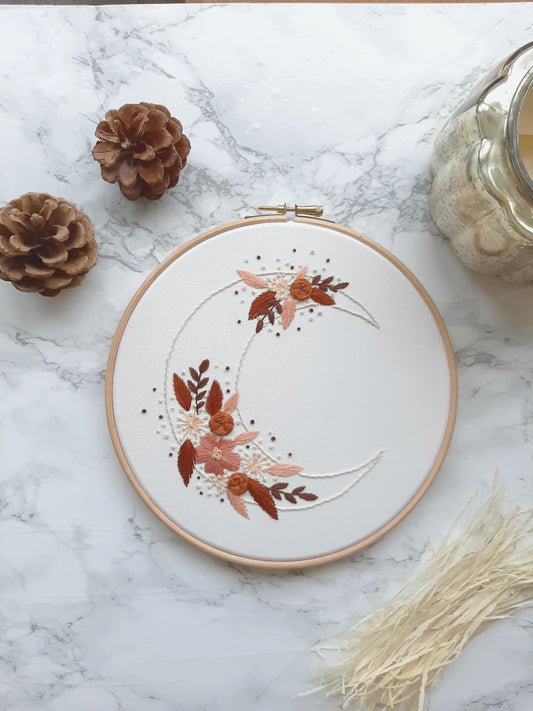 Borduurpakket - Herfst Maan