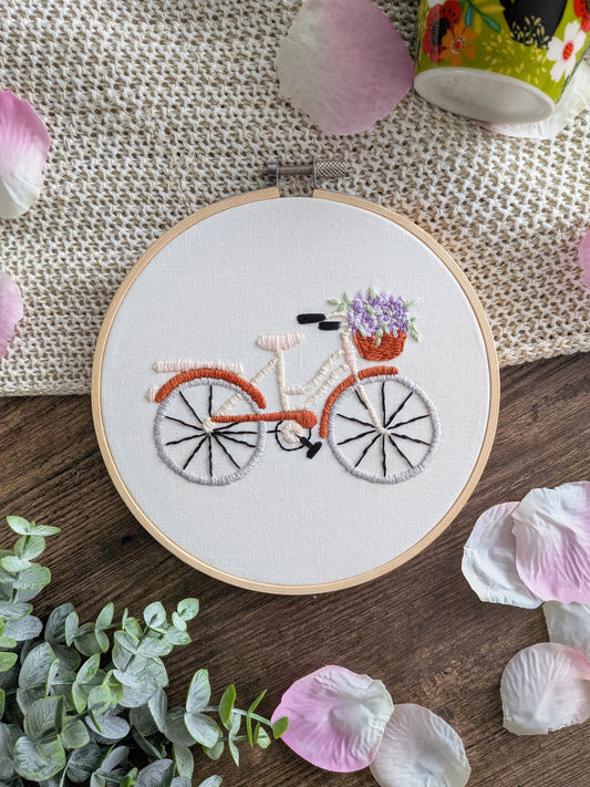 Borduurpakket - Fiets