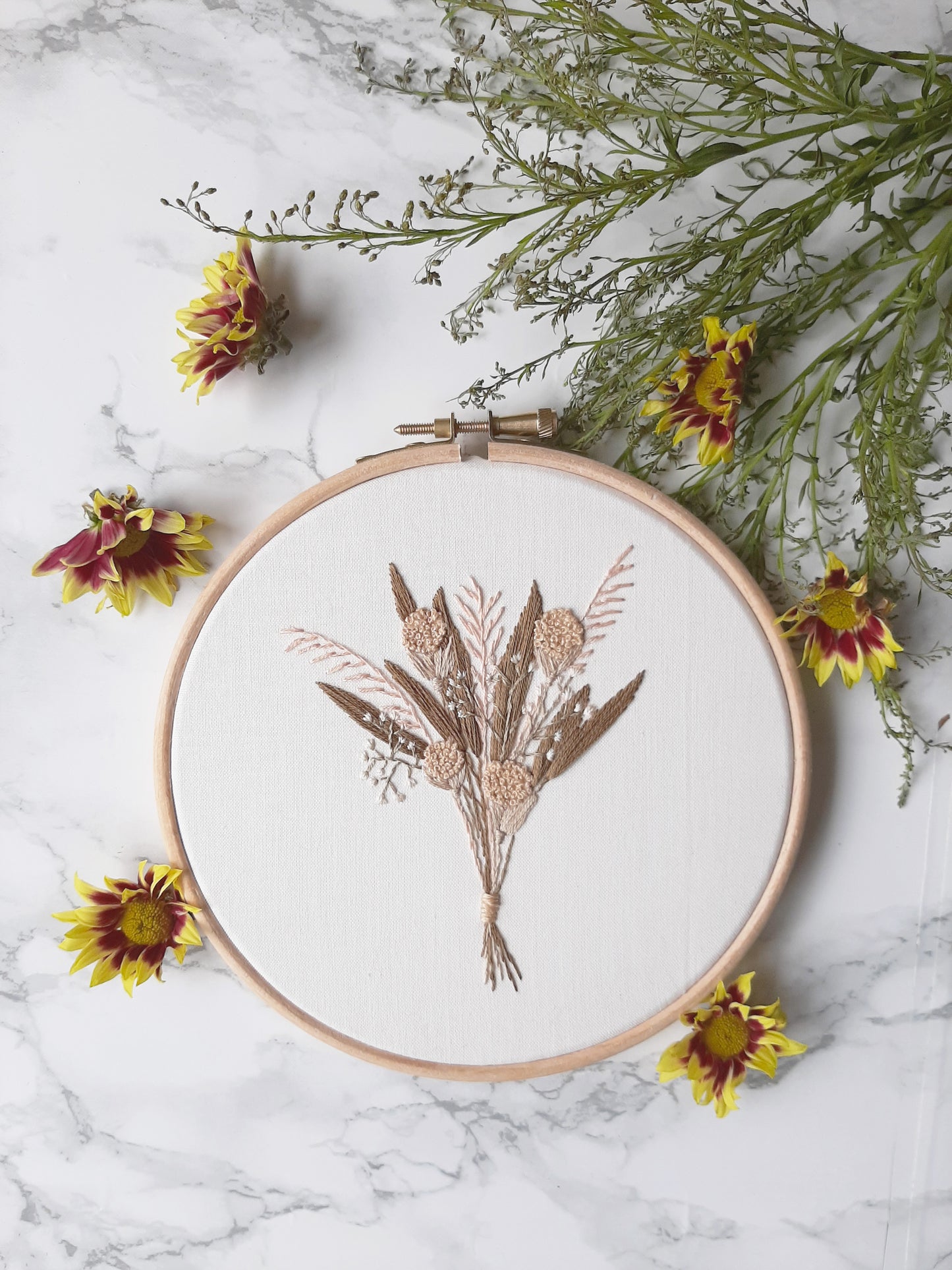 Borduurpakket - Droogboeket