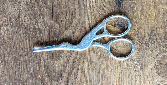 Borduurschaar zilver
